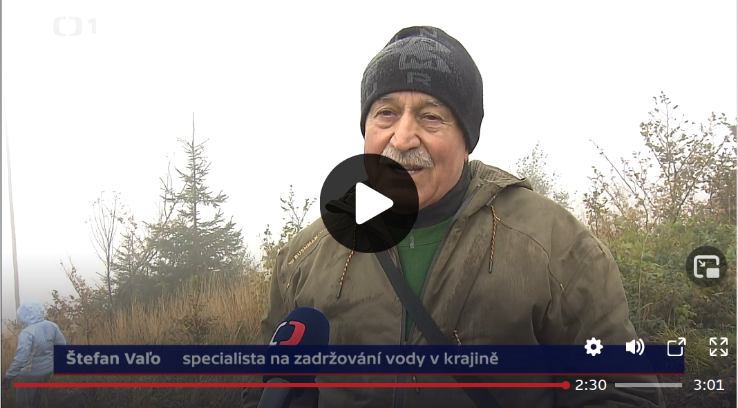 Reportáž v hlavnej spravodajskej relácii Českej televízie